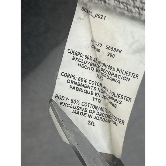 Tennessee Vols Sweatshirt Womens 2XL Gray Orange Champion UT Volunteers - Picture 8 of 11